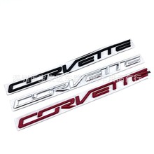 适用于雪佛兰克尔维特corvette车贴 chevrolet英文标改装后尾车标