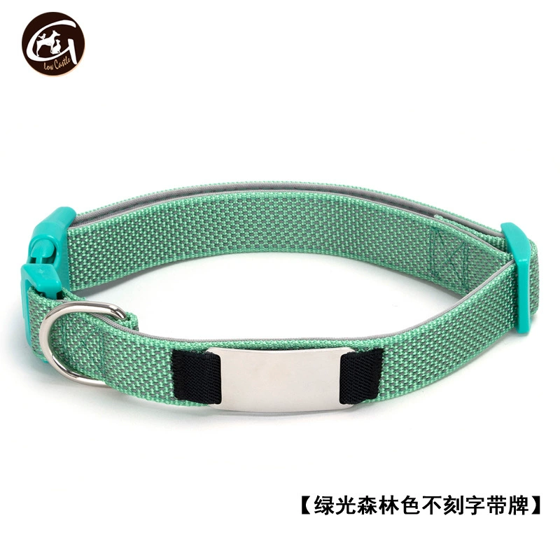 Retroreflective multicoloured nylon soft choker, (Cross-border trading)
