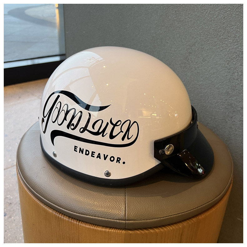 Retro Motorcycle Helmet 3C Certified Electric Vehicle Safety Helmet Men's and Women's Half Helmet Summer Sun Protection Safety Helmet Motorcycle Helmet