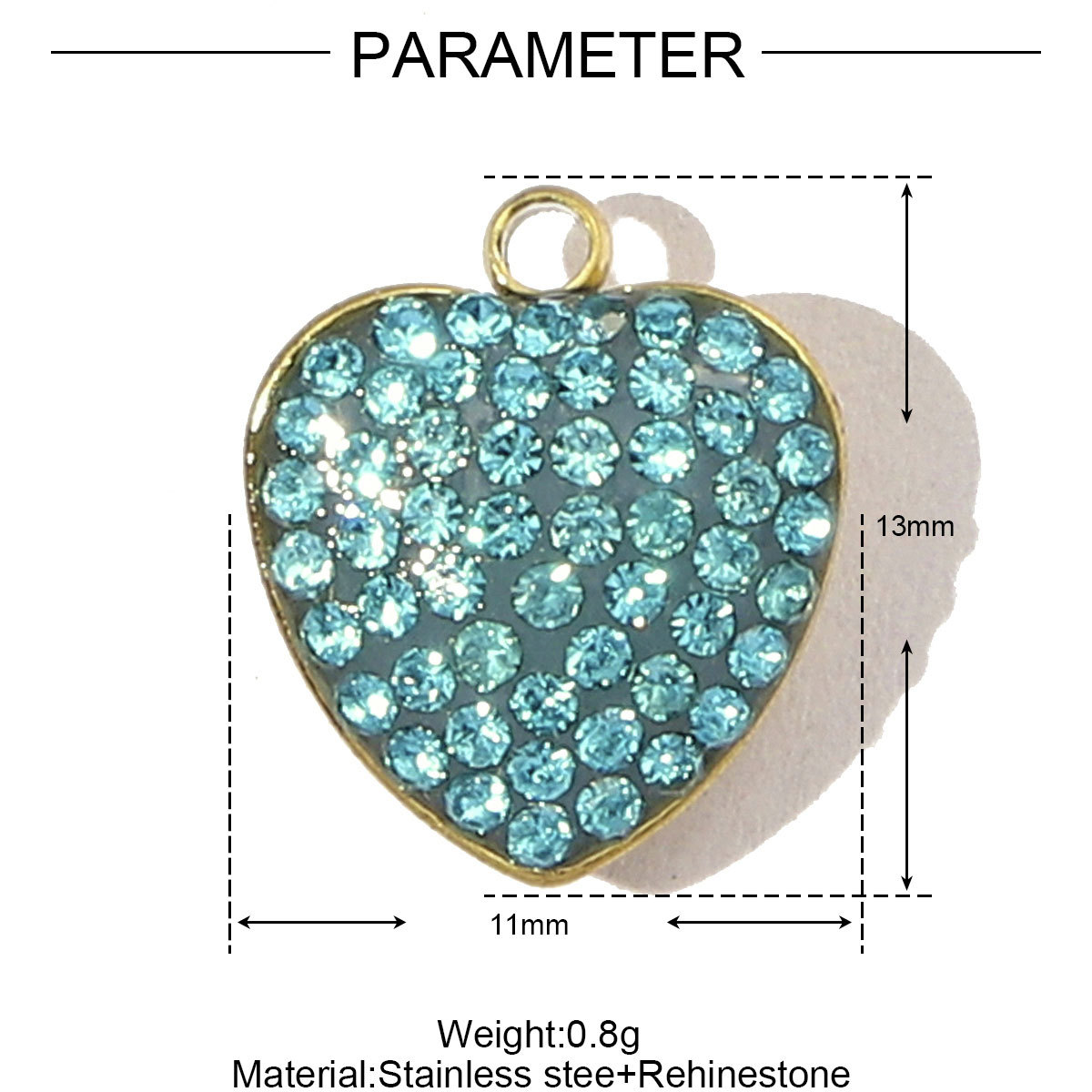 4g Weight Pendant Jewelry Making Type 5 PCS/Package Quantity 304 Stainless Steel Material Star Pattern Vacation, Classic Style Style Inlay Craft 5 PCS/Package Titanium Steel Star Pendant DIY Ornament Accessories 8