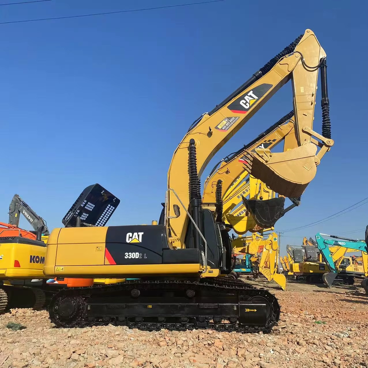 高质量良好状态二手卡特彼勒330D2L挖掘机30吨
