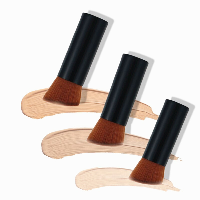 Short foundation for contouring, brush soft-bristled, factory direct supply