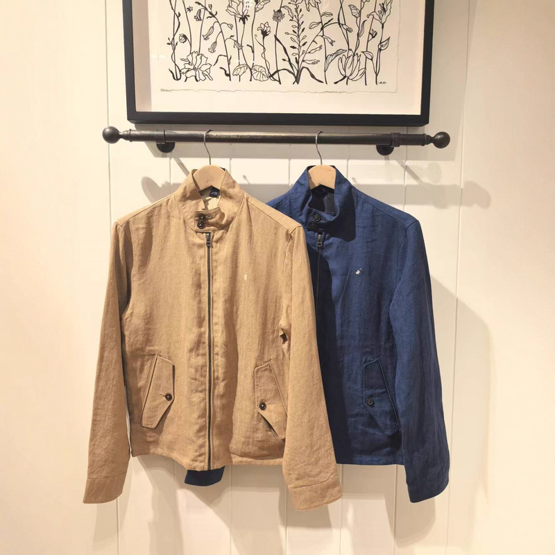 Correct Version of the Original Label in Stock Rl Home Logo Embroidered Double-Sided Polo Jacket Jacket for Men and Women, Casual and Versatile