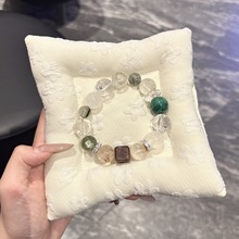 五行手串 天然补缺喜用水晶金水男女平衡手链金木水火土 水晶手串