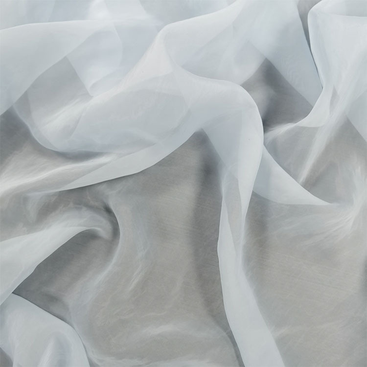 现货暮芸纱欧根纱 无色透明质感飘逸布高光泽欧根纱