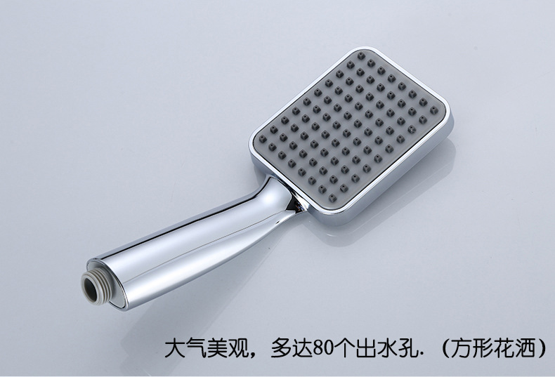 All-copper bathroom cold and hot constant temperature mixing valve, simple temperature control shower faucet, wall-mounted bathtub shower head set undefined