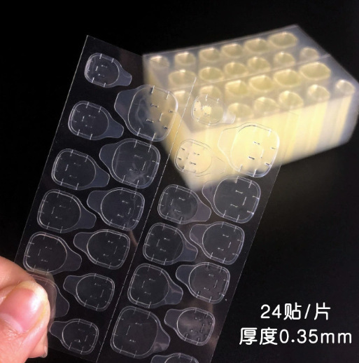ネイルジェル接着剤マニキュアステッカー両面黄色接着剤取り外し可能なウェアラブルネイルステッカー偽爪高粘度長期持続防水|undefined