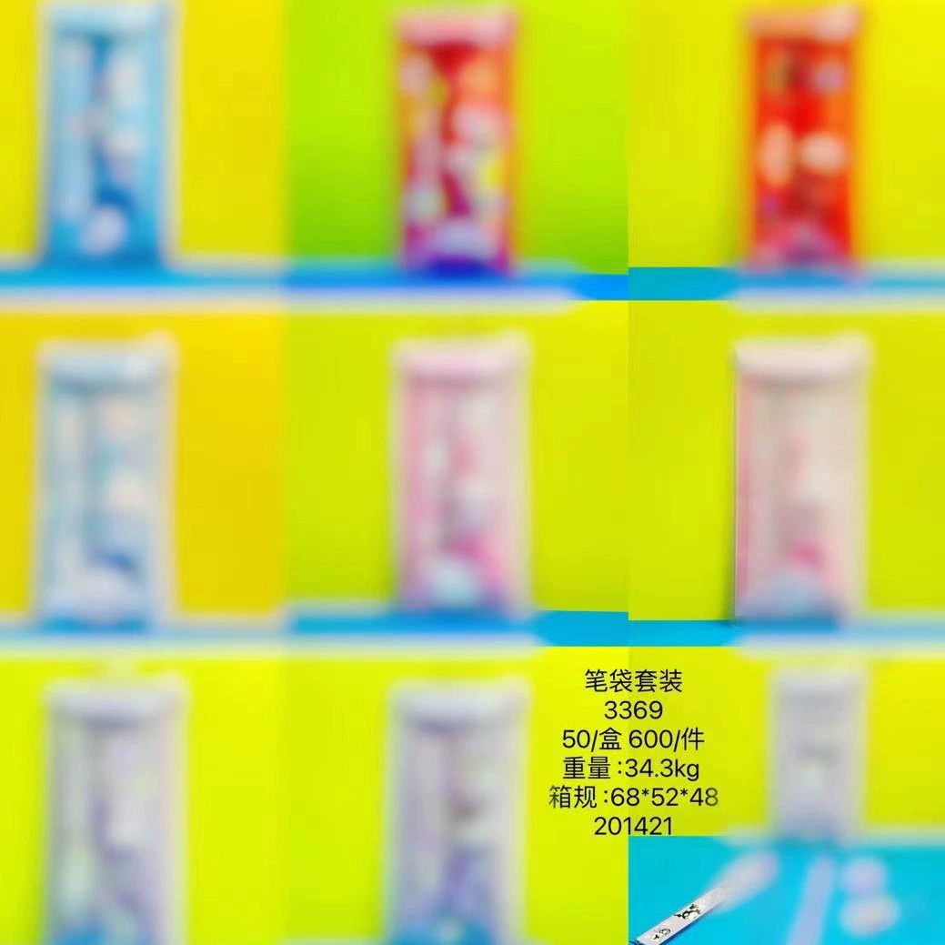 Детский мультфильм ПВХ сумка на молнии карандаш школьный канцелярский костюм ученик детский сад портативный небольшой канцелярский подарок