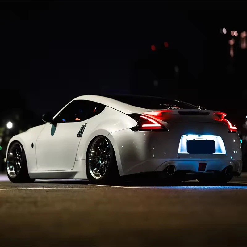 Aplicable a 08 - 19 Nissan 370Z conjunto de luces traseras modificado LED luces traseras de conducción luces de dirección de corriente