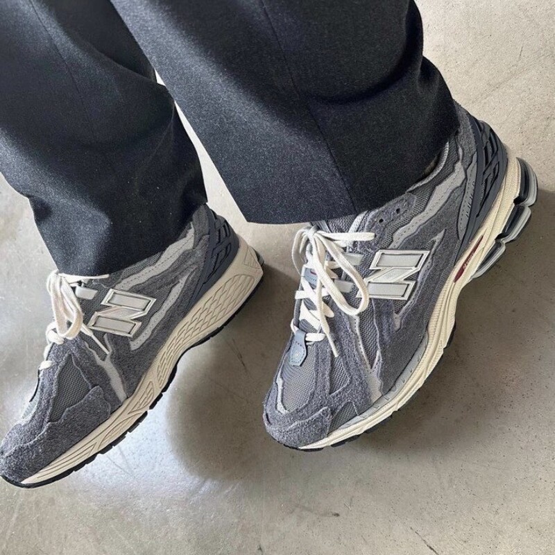 2025 Trendy Shoes Nb M1906 Destroyed Deconstructed Non-Slip Dad Shoes Retro Wear-Resistant Low-Top Men's and Women's Sports Running Shoes