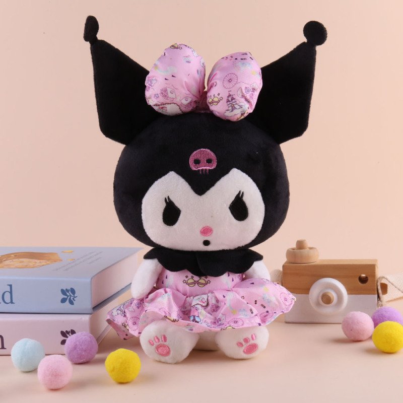 アニメのクロミのぬいぐるみのロリータの王女のスカートの美楽ティの少女の心のかわいい悪魔の人形|undefined