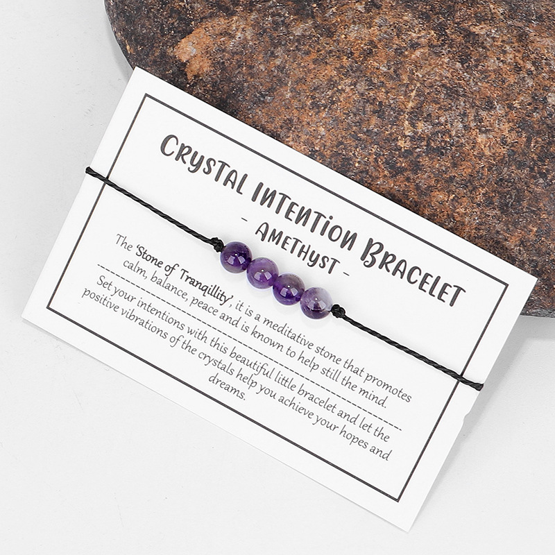 1 Piece Simple Style Round rope Beaded Unisex Bracelets