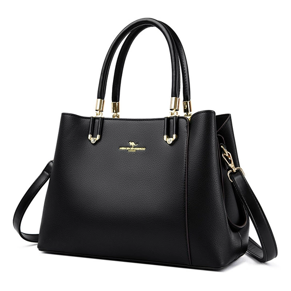 Black hand loop bag, card holder