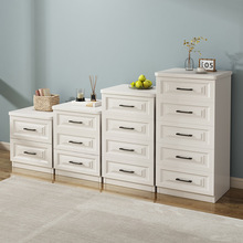 实木三四五斗柜实木现代卧室收纳柜简约客厅储物柜带抽屉置物柜子
