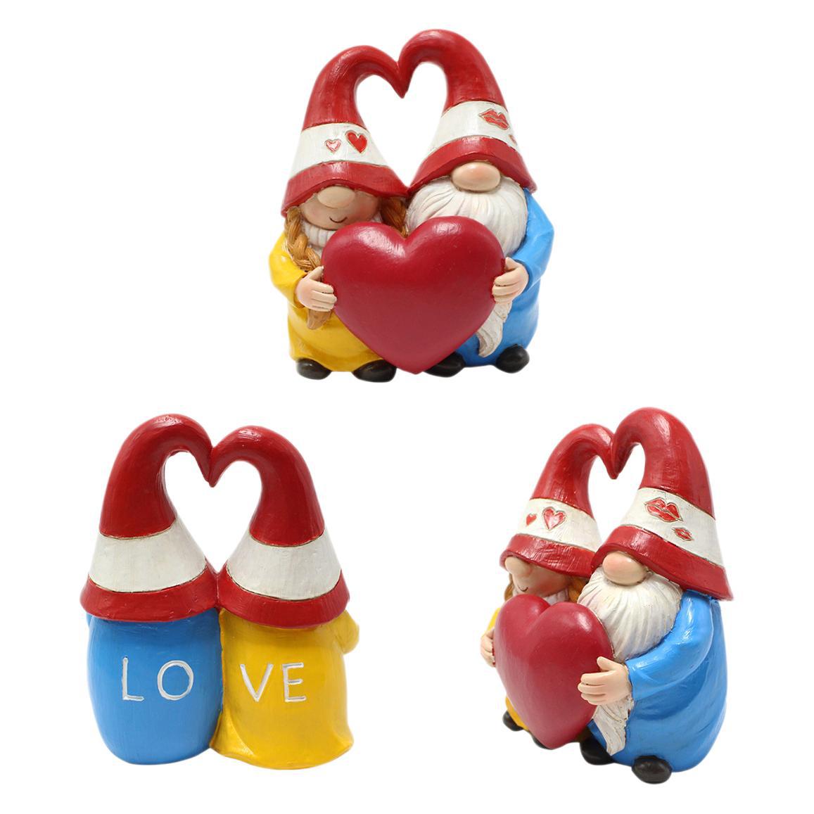 Valentine's Day Gift Love Couple Dwarf Decoration Couple Doll Decoration Creative Resin Garden Decoration