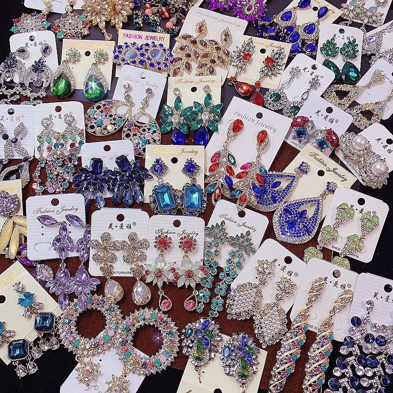 retro fashionable ethnic earrings