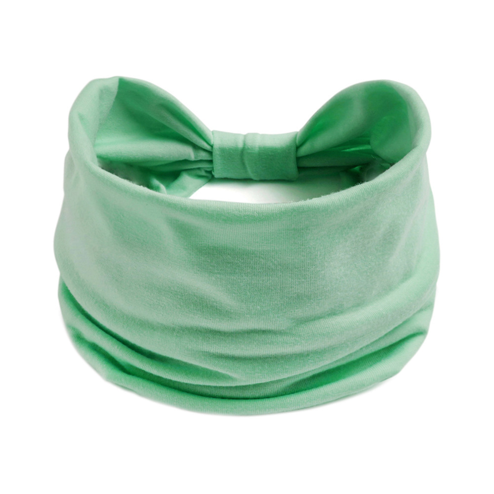 Yoga europeo y americano lavar la cara correa de cabello para mujeres cubrir el borde amplio turbante de cabello blanco protector de cabello transpirable frente cubierta banda de cabello absorción de sudor