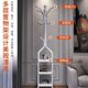 Simple coat rack floor hanger household bedroom living room clothes rack multi-functional iron bag rack