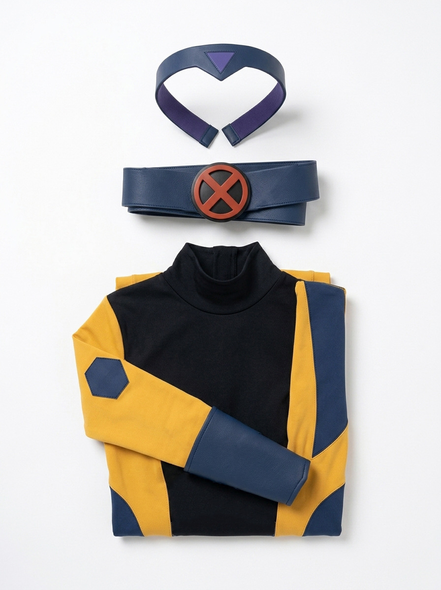 Traje de Cosplay Enterizo de Anime de Poliéster para Cosplay y Eventos