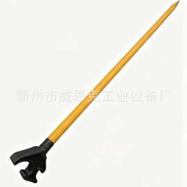 50‑60 轨通用铁路翻轨器 钢轨翻转调向现场换轨施工辅助机具