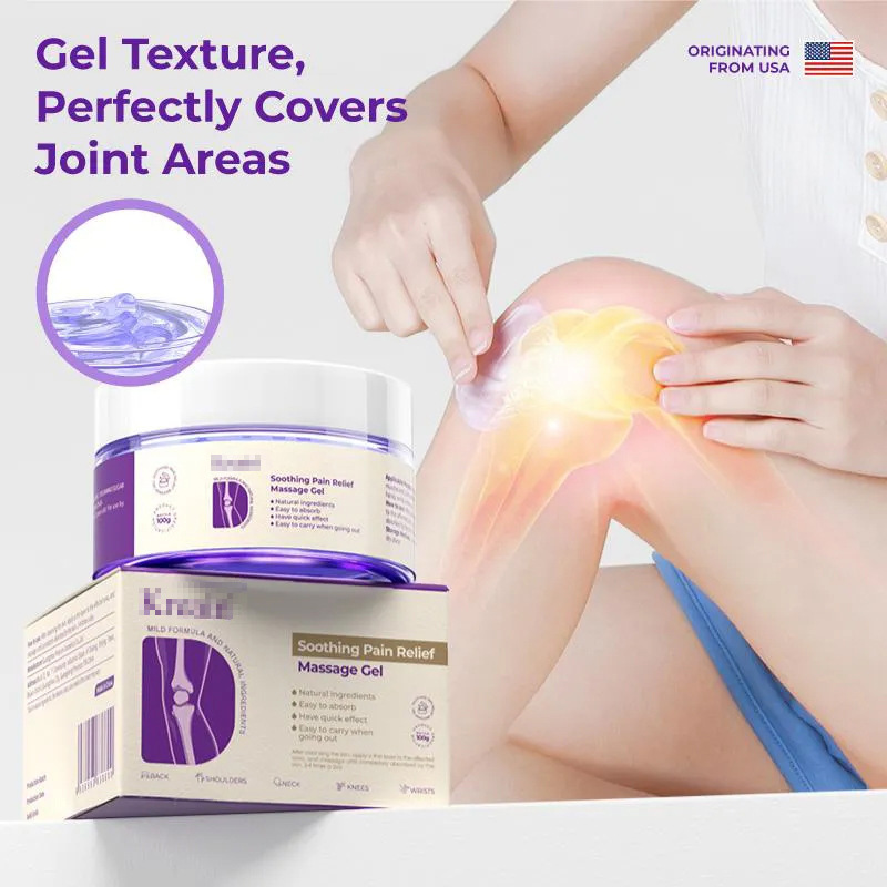 跨境Kresin Joint Pain Purple Gel 爆款关节护理凝胶100g/50g批|undefined