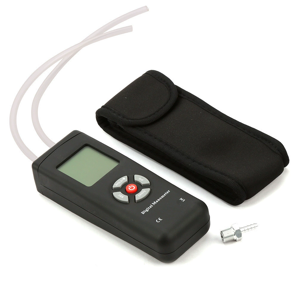 Манометр ручной U-образный микро-дифференциальный измеритель цифрового микро-дифференциального измерителя давления U-образный манометр