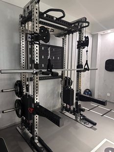 Multifunctional Comprehensive Training Rack Bird Clip Chest Pull Back Free Squat Bright Push All-in-One Machine Pulley