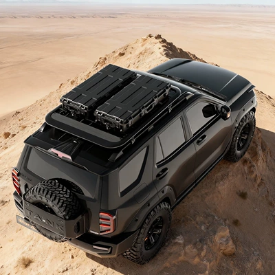 Essential car roof luggage box, Roof box