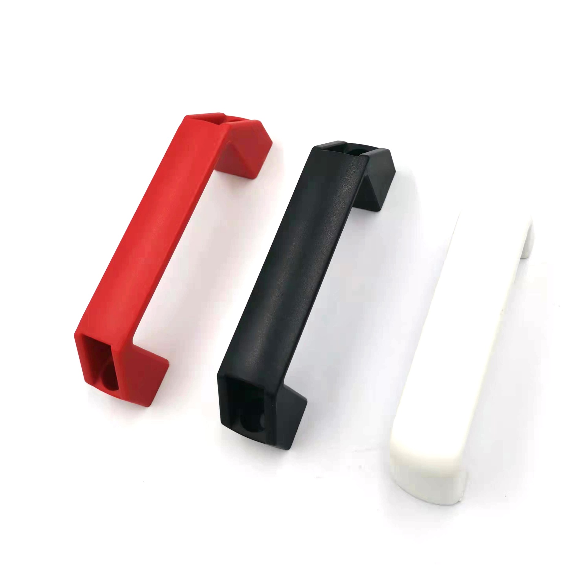 厂家供应方形拉手增强尼龙塑料L=90 120 130 150 160 180可非标