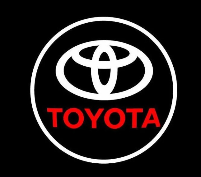 Aplicable a TOYOTA LINGFANG HARRIER VISA puerta no desvanecerse luz de bienvenida luz de atmósfera iluminación de la puerta de la lámpara de proyección image 10