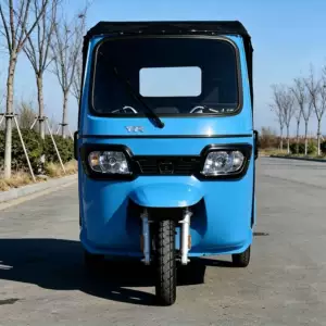 Dudu car, three-row, double-row, 6-seater, with doors, passenger-carrying three-wheeled vehicle, cross-border export quality motorcycle tricycle