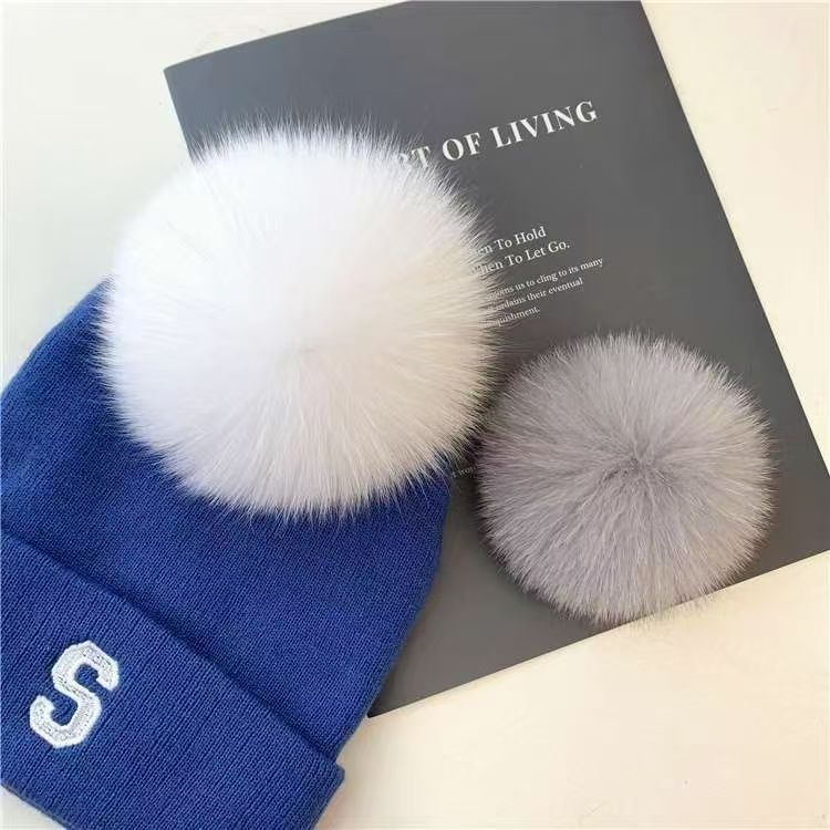 真皮草狐狸毛挂件真毛挂饰包包挂件汽车钥匙扣挂饰