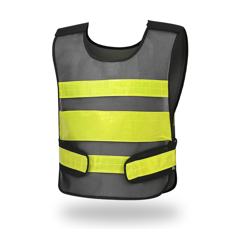 Jiahu chaleco reflectante chaleco de construcción de saneamiento de la escuela de conducción ropa de seguridad de trabajo ropa reflectante red ventilada personalizada