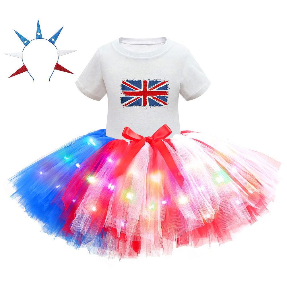 Флаг Дня независимости, набор 10