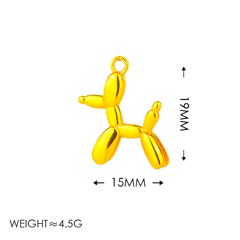 골드+강아지 액세서리