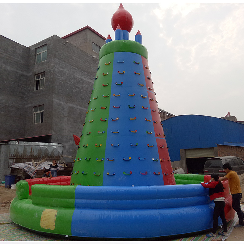 [Qinglong] Inflatable Rock Climbing Naug...