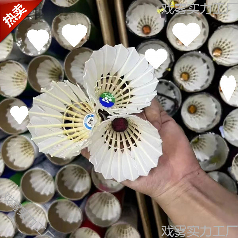 Second-Hand Badminton Balls Are 90% New for Teaching and Training, Multi-Ball Training Balls, Comprehensive Practice Balls before the Game, Professional and Amateur Selections.