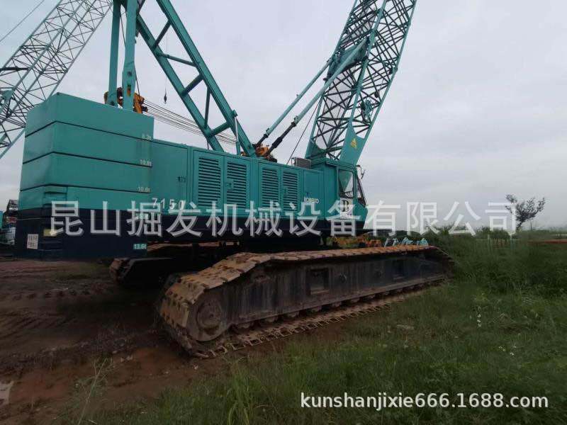 二手神钢150吨50吨履带吊 KOBELCO 7055 7050