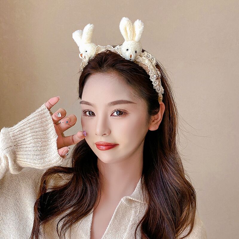 Plush cute headband