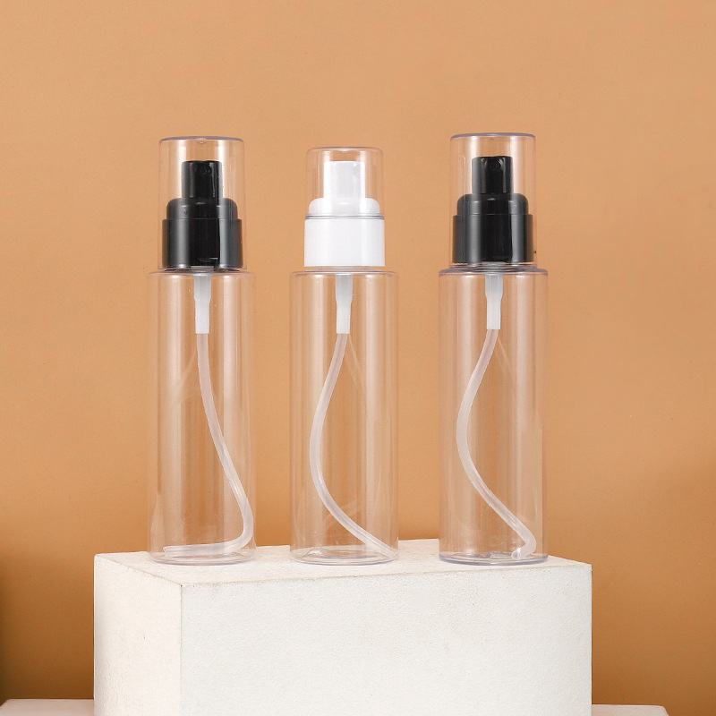 一件代发100ml酒精喷雾瓶 化妆品瓶pet分装小喷瓶 超细小喷壶爽肤