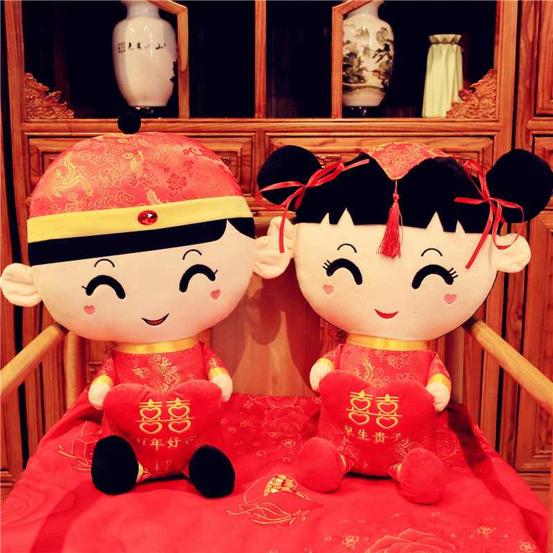 新型結婚祝い新婚人形と結婚ベッドのペア|undefined
