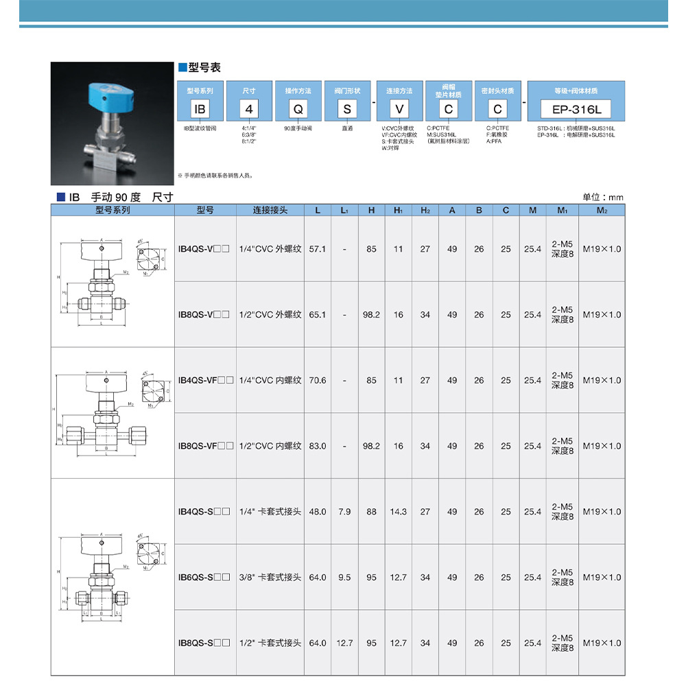 原装KITZ SCT进口日本北泽阀门  IB波纹管阀-IB4QS系列