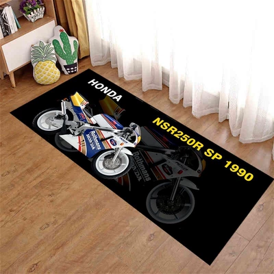 Easy to Care For, Bedside – Avtomobil döşəmə paspasları - motorcycle-28-40120cm-crystal-velvet-dot-bottom