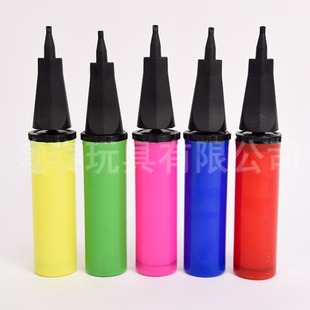 Factory direct balloon pump hand push portable diagonal hand pump wedding plastic pump wholesale specials