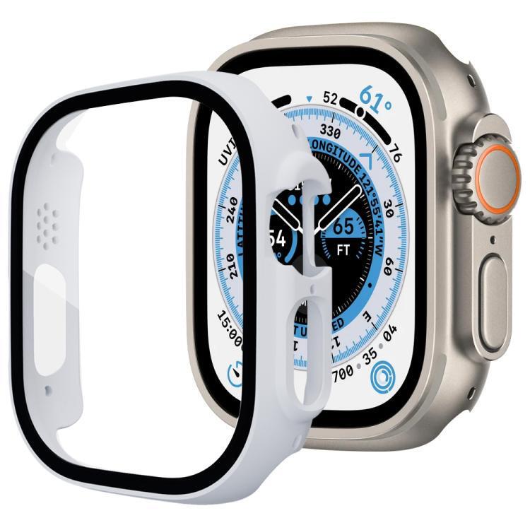 Xdfind Shell-Film Integrated Pc+Tempered Glass Watch Protective Case for Apple Watch Series 6 / 5 / 4 / S Xdfind Shell-Film Integrated Pc+Tempered Glass Watch Protective Case for Apple Watch Series 6 / 5 / 4 / S