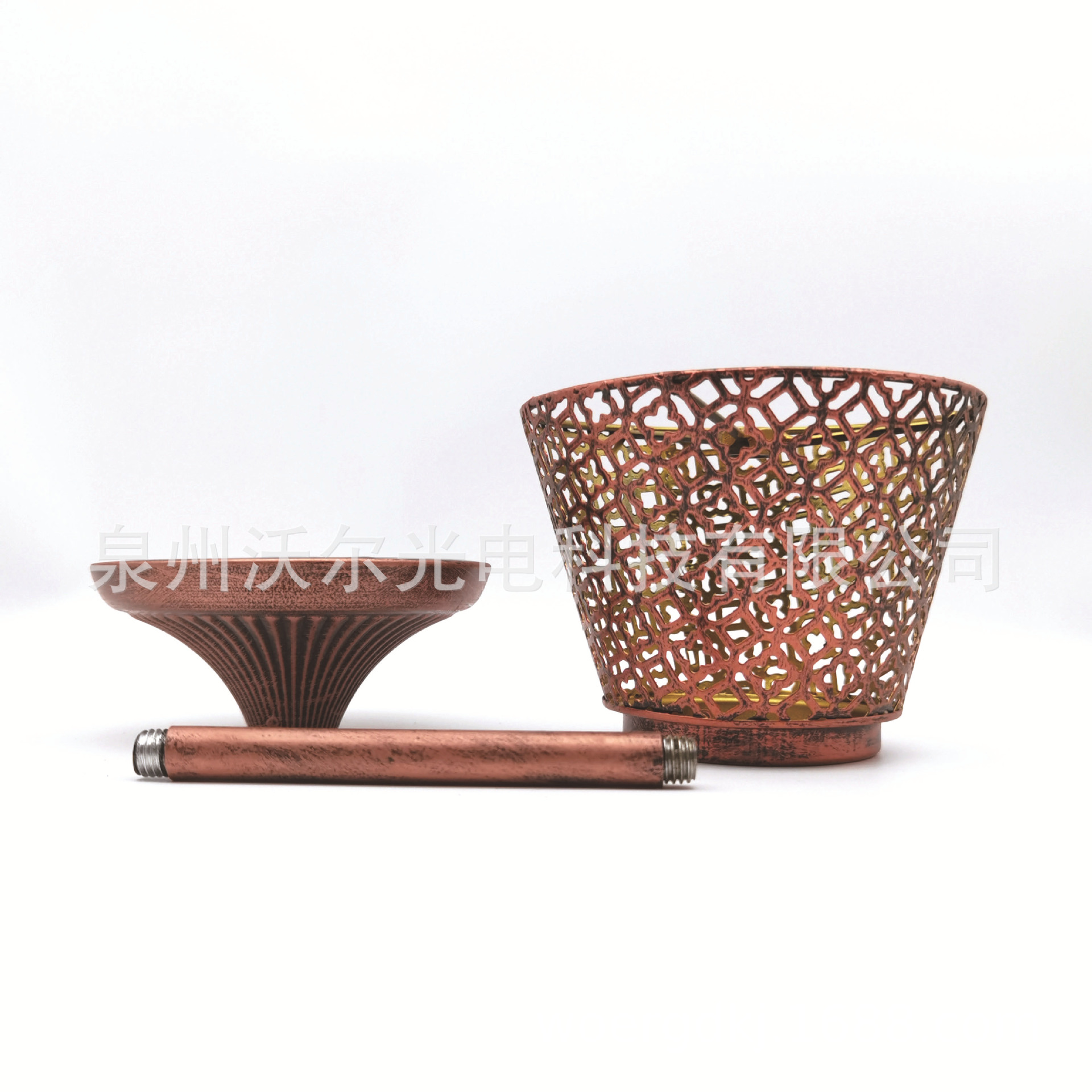 亚马逊 热销 LED镂空太阳能灯台灯形状IP65 草坪灯庭院装饰景观灯