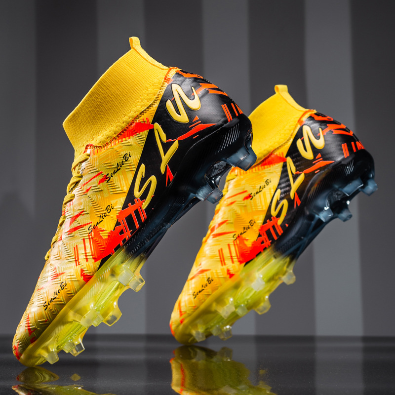 Zapatos de fútbol transfronterizos amazonas zapatos de entrenamiento antideslizantes y resistentes al desgaste Copa del Mundo Ronaldo Assassin zapatos de fútbol para niños hombres
