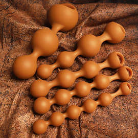 章鱼烧全入体男女用肛门塞拉珠尺寸开发训练成人性用品