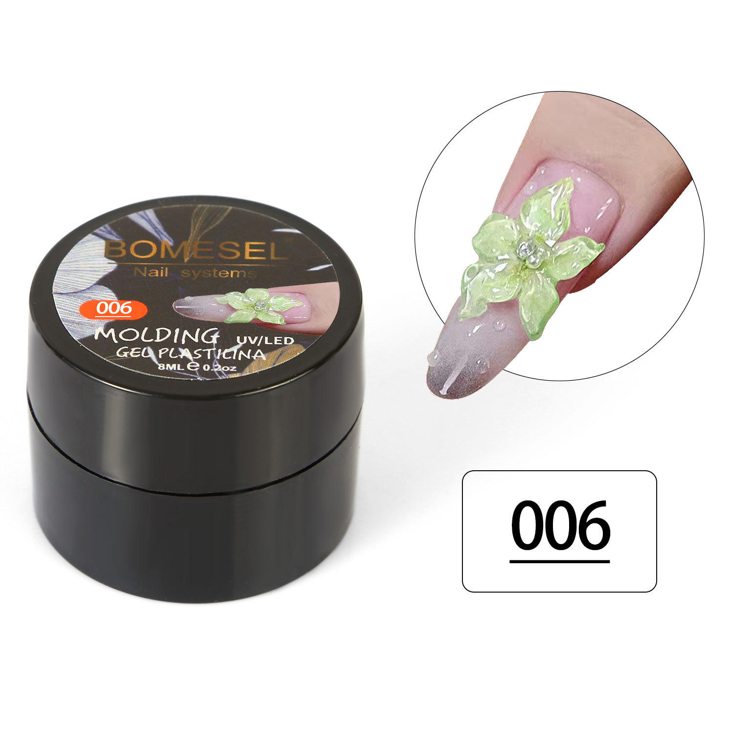 Gel funcional para decoración de uñas, gel sólido para esculpir, gel de pintura estéreo 3D, gel para modelar, gel de color para uñas, gel para amasar, directamente de fábrica.