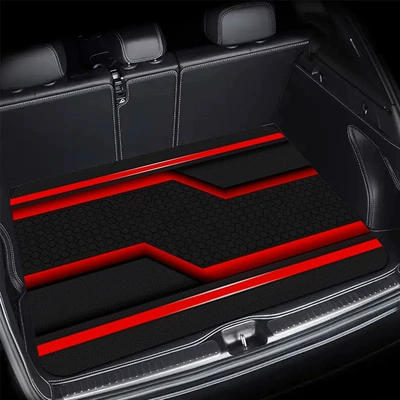 Avtomobil döşəmə paspasları — Cool Car Trunk Cargo - 303decl-13-75100cm-crystal-velvet-dot-plastic-bottom